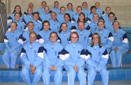 2005-2006 Columbia Womens Swim Team