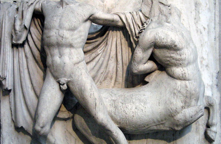 Parthenon, Southern Metope 27