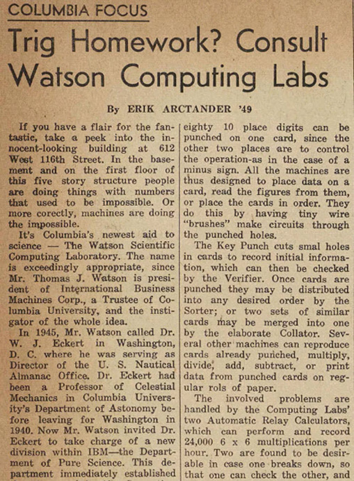 Spectator 1948 article